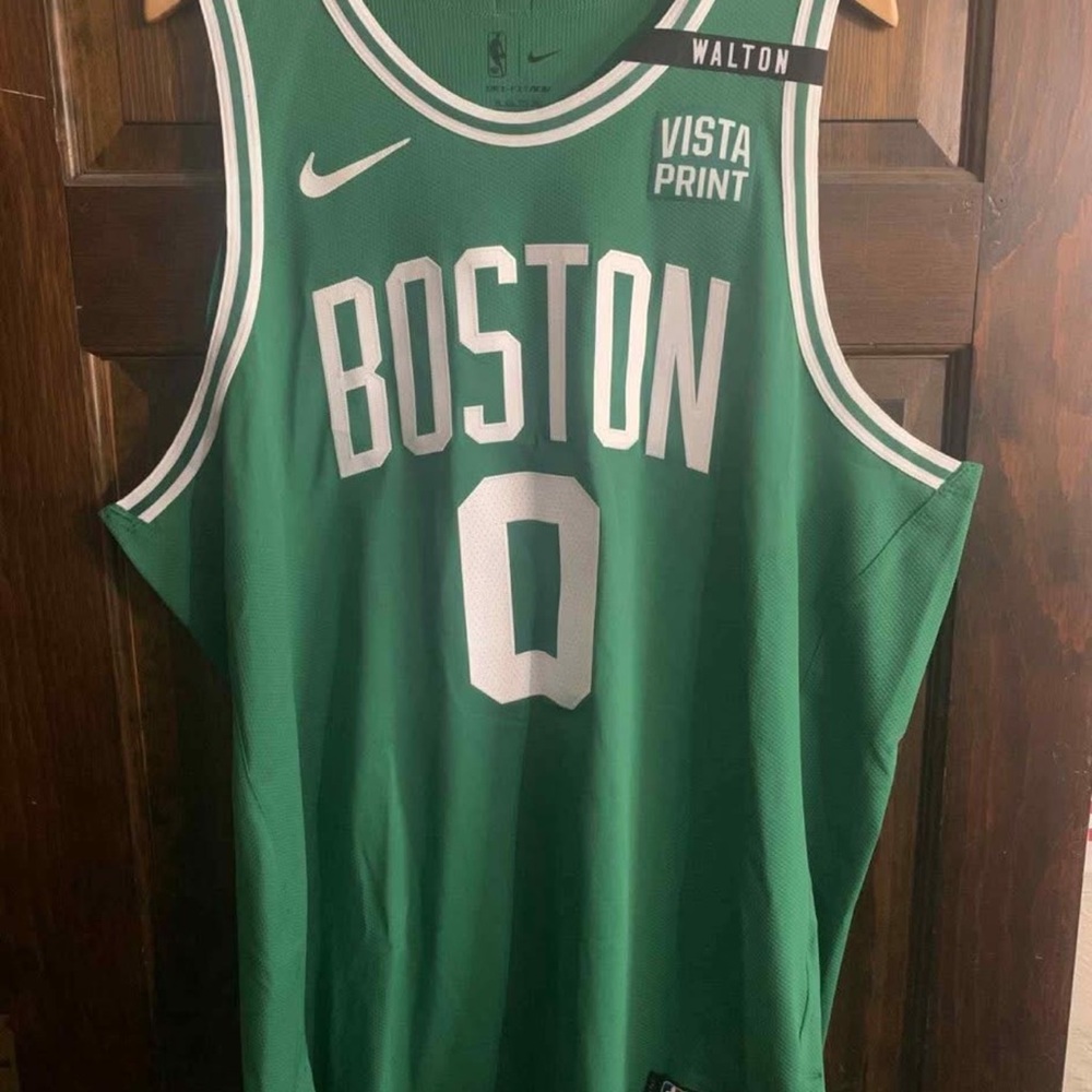 Jayson Tatum Nike  Boston Celtics Basketball Jersey sz 56